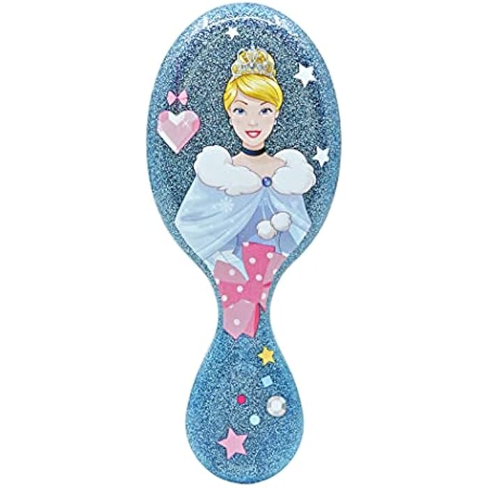 Wet Brush Disney Squirt Detangler Hair Brushes - Cinderella - Mini Detangling Brush with Ultra-Soft IntelliFlex Bristles Glide Through Tangles with Ease - Pain Free Comb for Women, Men, Boys and Girls - Image 1